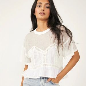 Free People Fall in Love Tee